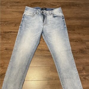 Kenneth Cole Light Blue Relaxed Men Jeans
